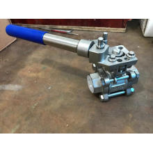 SS ball valve catalogue spring return ball valve